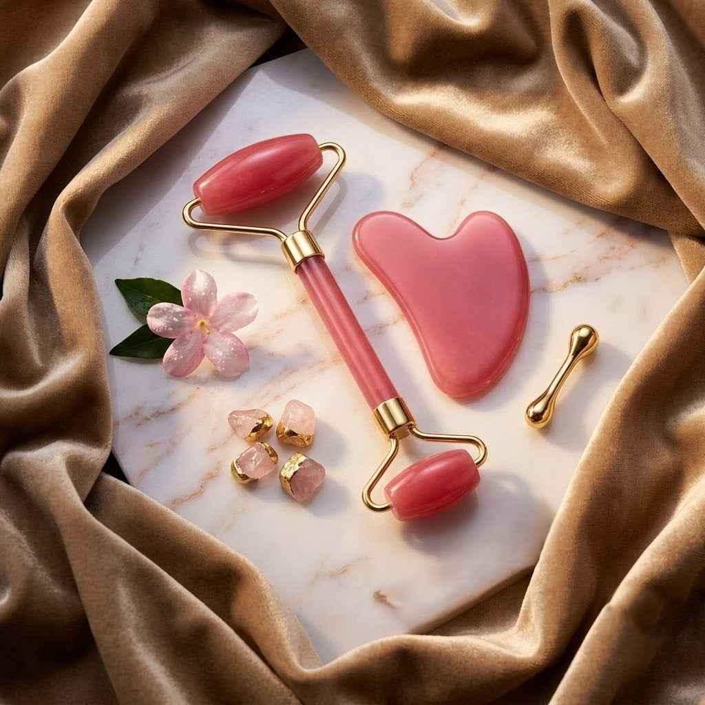 Facial Roller & Gua Sha Set