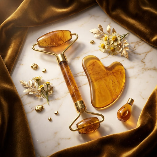 Facial Roller & Gua Sha Set