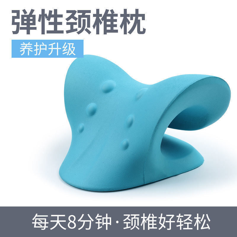 C-type cervical spine massage pillow gravity finger pressure neck massager cervical spine pillow neck shoulder massage pillow home factory