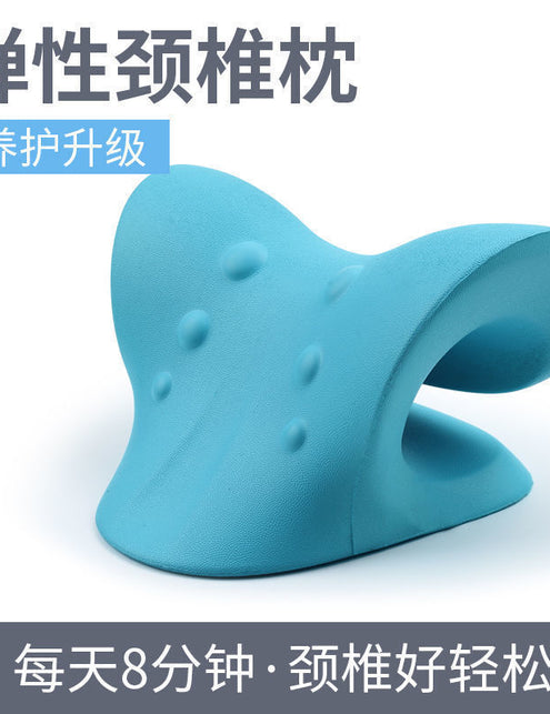C-type cervical spine massage pillow gravity finger pressure neck massager cervical spine pillow neck shoulder massage pillow home factory